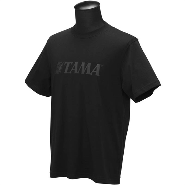 TAMA Lifestyle Item / Black TAMA Logo T-shirt / Mサイズ [TAMT007M] 画像4