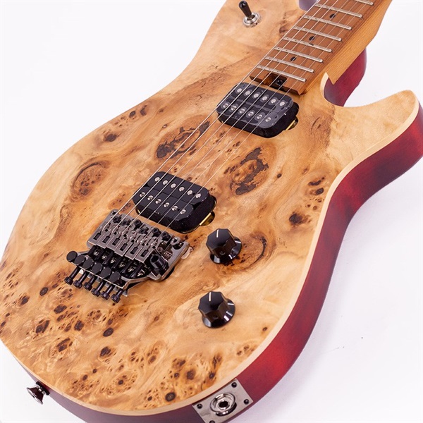 EVH Wolfgang WG Standard Exotic Poplar Burl (Natural/Baked Maple