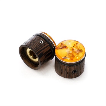 MAYONES Wooden knob - Amber 画像1