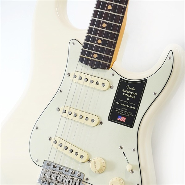 Fender USA American Vintage II 1961 Stratocaster (Olympic White/Rosewood) 画像3