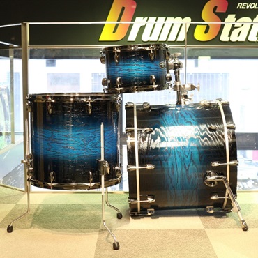 YAMAHA LIVE CUSTOM HYBRID OAK 4pc Drum Kit [LHB2218 + LHP6F3 / UZU Ice Sunburst] 画像2