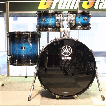 YAMAHA LIVE CUSTOM HYBRID OAK 4pc Drum Kit [LHB2218 + LHP6F3 / UZU Ice Sunburst] 画像4