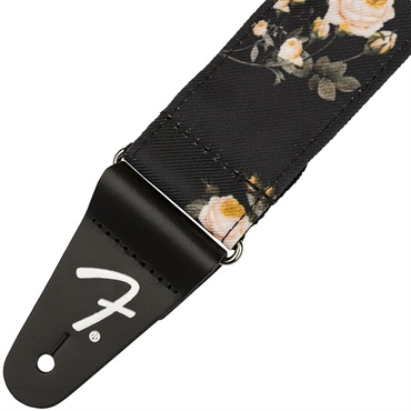 Fender USA Floral Strap (Black) [#0990638006] 画像1