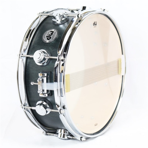 dw Collector's Pure Maple Snare Drum VLT 13×5，Jewel Green [DW-CL1305SD / SO-JWGR/C] 画像3