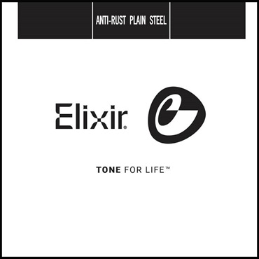 ELIXIR 13015 Anti-Rust Plain Steel String (Single/.015) 画像1