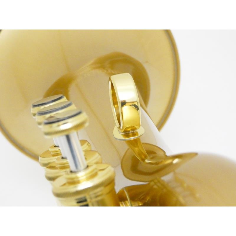 CAROL BRASS キャロルブラス / N6200 EURO BELL SATIN-BELL GB 【Bb フリューゲル ホルン】【新品チョイキズ超特価】【調整後出荷】 画像9