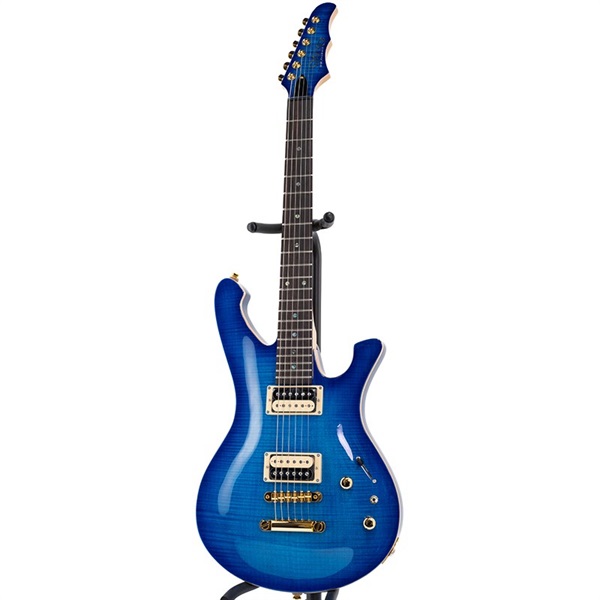 MD Guitars MD-Premier MD-G4 / SPT (See-through Blue) 画像1