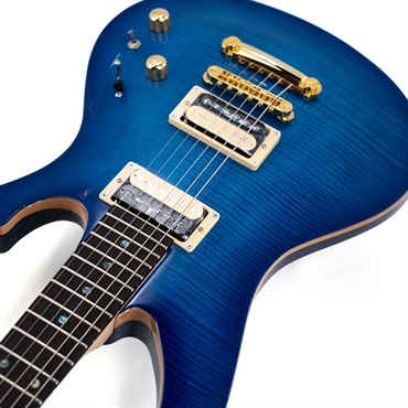 MD Guitars MD-Premier MD-G4 / SPT (See-through Blue) 画像8