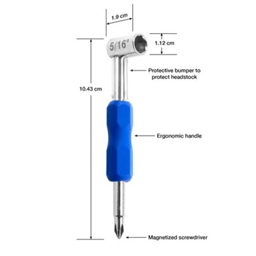 MUSIC NOMAD 【お取り寄せ商品】 MN611 [Truss Rod Neck Relief Measure & Adjust Kit for Gibson & PRS(USA) Guitars] 画像1