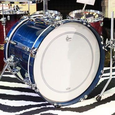 GRETSCH USA Custom 3pc Drum Kit - Azure Gloss [BD18、TT12、FT14] 【店頭入荷！】 画像5