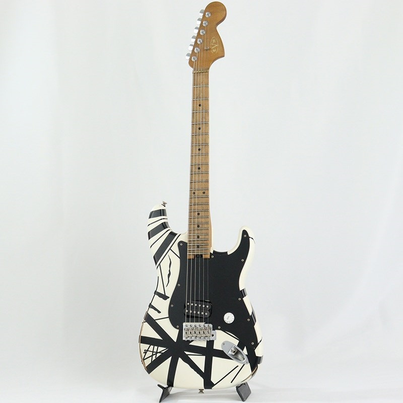 EVH Striped Series '78 Eruption (White with Black Stripes Relic