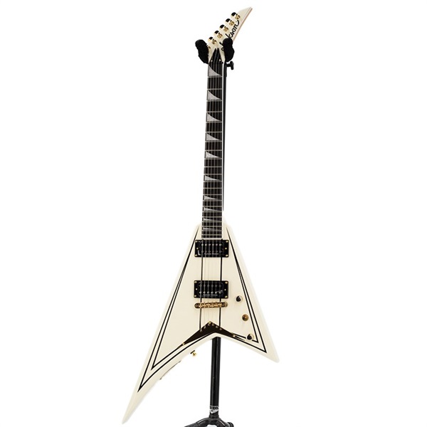 Jackson Pro Series Rhoads RRT-3 Ivory with Black Pinstripes 画像1