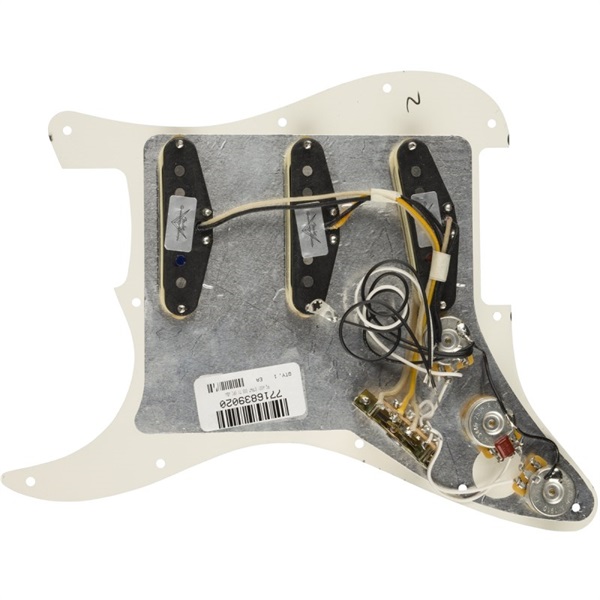 Fender USA Pre-Wired Strat Pickguard， Texas Special SSS