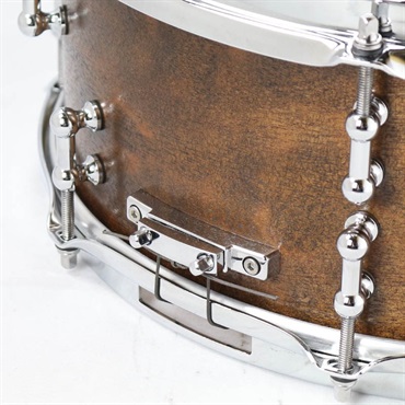 riddim Custom Order. Mahogany 6ply 14×6 Snare Drum 6/8-holes - Blurred Black 【店頭展示特価品】 画像3