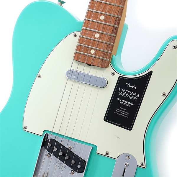 Fender MEX Vintera '60s Telecaster Modified (Seafoam Green) [Made ...