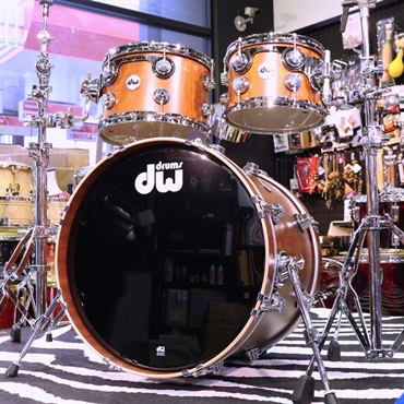 dw Collector's Maple/Mahogany 4pc Kit [BD20，FT14，TT10&12 / SatinOil：Honey] 画像2