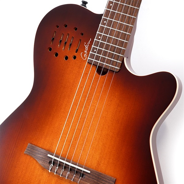 Godin Multiac Nylon Encore Burnt Umber最新生産入荷！ ｜イケベ楽器店