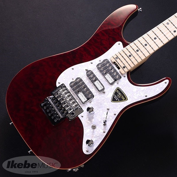 SCHECTER SD-2-24-AL (See-Thru Red/Maple) 画像2