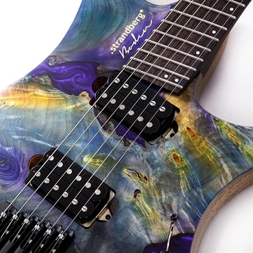 Strandberg Master Artist Series #7 MAS Boden J6 RS-Multi BE（Thunder w/Dark Purple Rasin） 画像3