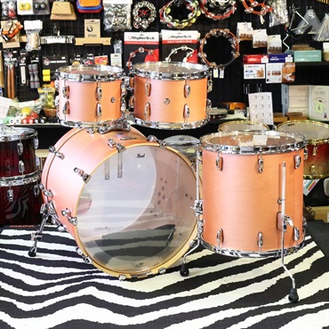 Pearl Masters Maple Complete MCT 4pc kit [MCT924BEDP/C #838 Satin Satin Sakura Coral] 【タムホルダー付属】 画像1