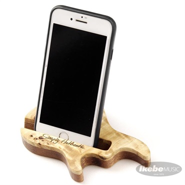 MAYONES Wooden Phone Holder Figured Maple Limited #4 (Flame Maple / Ash) 画像3