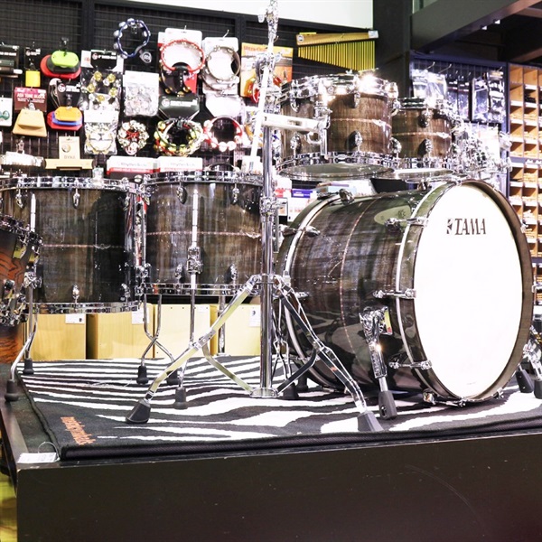 TAMA STAR BUBINGA 5pc Drum Kit [22BD，16&14FT，12&10&8TT] - Pewter Blue  Australian Acacia 【メーカー撮影特価品】 ｜イケベ楽器店オンラインストア