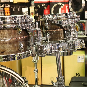 TAMA STAR BUBINGA 5pc Drum Kit [22BD，16&14FT，12&10&8TT] - Pewter Blue Australian Acacia 【メーカー撮影特価品】 画像6