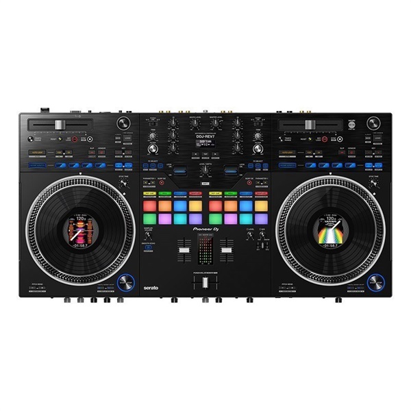 Pioneer DJ DDJ-REV7 カスタム　BLACK × PINK