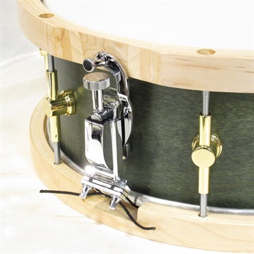 CANOPUS MO-1455WH / Black Olive Oil [MO Snare Drum 14×5.5 w/WoodHoop] 画像3