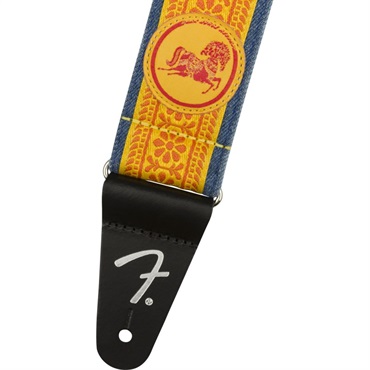 Fender USA George Harrison Dark Horse Floral Strap (Orange) [#0990639106] 画像1