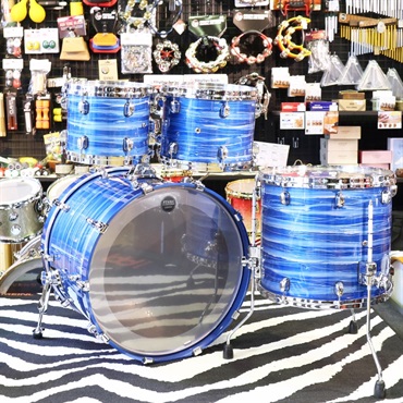 TAMA Starclassic Walnut/Birch 4pc Drum Kit [WBS42S-LOR，Lacquer Ocean Blue Ripple]【店頭入荷！】 画像6