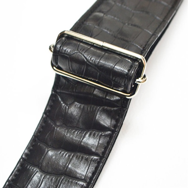 NAZCA STRAP BLACK CROCODILE 画像3