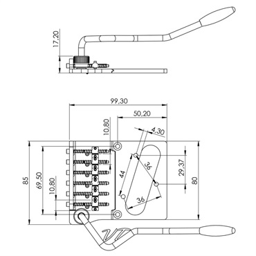 Vega-Trem 【お取り寄せ商品】 VT2 Teletrem classic [VTロゴ無しアーム付属版] 画像2