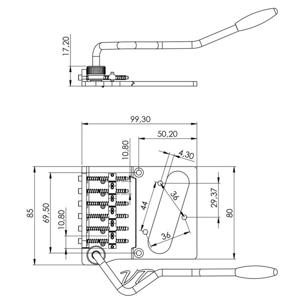 Vega-Trem 【お取り寄せ商品】 VT2 Teletrem modern[VTロゴつきアーム付属版] 画像2