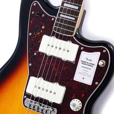 Fender Made in Japan 2023 Collection Traditional Late 60s Jazzmaster (3-Color Sunburst/Rosewood) 画像3