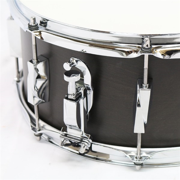 CANOPUS JSM-1465 Antique Ebony Matt Lacquer [刃 II YAIBA Maple Snare Drum 14×6.5] 画像4