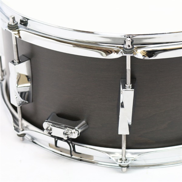 CANOPUS JSM-1465 Antique Ebony Matt Lacquer [刃 II YAIBA Maple Snare Drum 14×6.5] 画像5