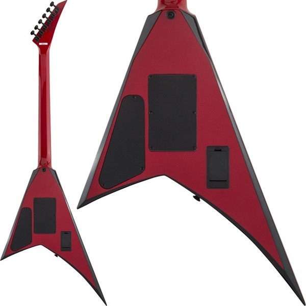 Jackson X Series Rhoads RRX24 (Red with Black Bevels) 画像1