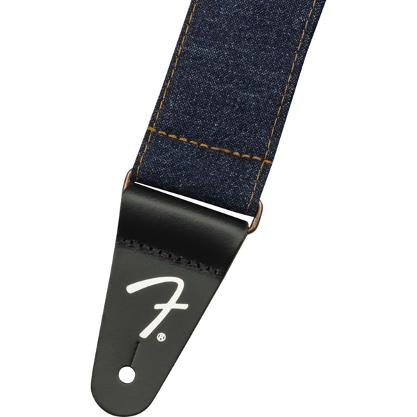 Fender USA Fender(R) x Wrangler(R)Denim Strap，Dark Indigo