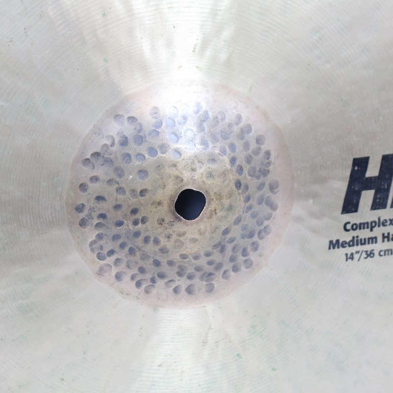 SABIAN HHX Complex Medium Hats 14 [Top 1028g：Bottom 1330g]【中古品】 画像4