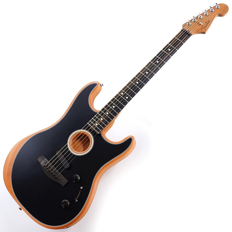 Fender USA American Acoustasonic Stratocaster (Black) 【旧価格品