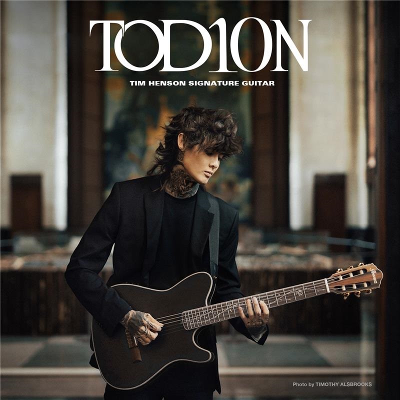 Ibanez TOD10N-TKF (Transparent Black Flat) [Tim Henson Model] 【新仕様】 画像9
