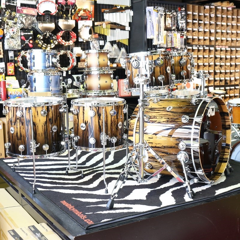 dw Collector's Pure Maple 5pc Drum Kit [BD22，FT16&14，TT12&10 / Exotic (Ivory Ebony)] 画像2