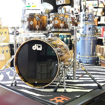 dw Collector's Pure Maple 5pc Drum Kit [BD22，FT16&14，TT12&10 / Exotic (Ivory Ebony)] 画像3