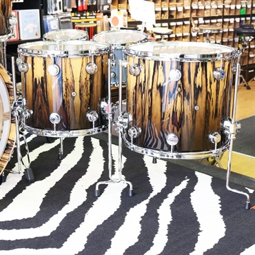 dw Collector's Pure Maple 5pc Drum Kit [BD22，FT16&14，TT12&10 / Exotic (Ivory Ebony)] 画像6