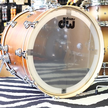 dw Collector's Santa Monica 4pc Drum Kit [BD22，FT16，TT12＆10／Honey Satin Oil] 画像6