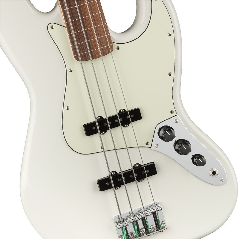 Fender MEX Player Jazz Bass Fretless (Polar White) ｜イケベ楽器店