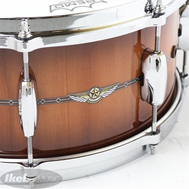 TAMA STAR Mahogany Snare Drum 14×6.5 - Tineo outer ply [THS1465S-CTB] 【限定品/店頭展示特価品】 画像4