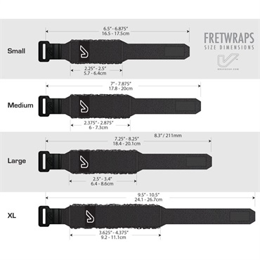 Gruv Gear FretWraps FW1-BUBC-MD (Medium) BUBBY LEWIS SIGNATURE OTAKU 画像5