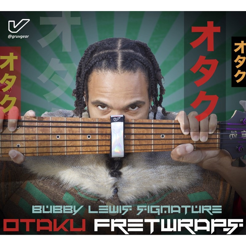 Gruv Gear FretWraps FW1-BUBC-LG (Large) BUBBY LEWIS SIGNATURE OTAKU 画像2